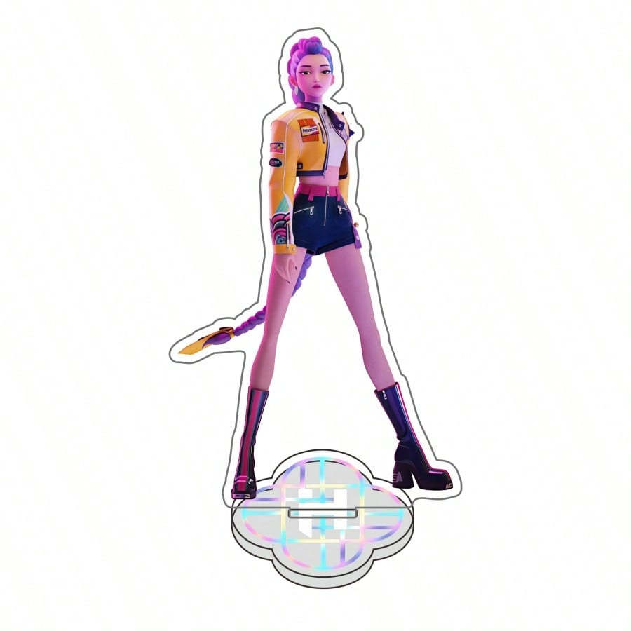 Anime K-pop Hunters Huntress Acrylic Stand – Table Figure Display Decoration, Original Collectible Gift