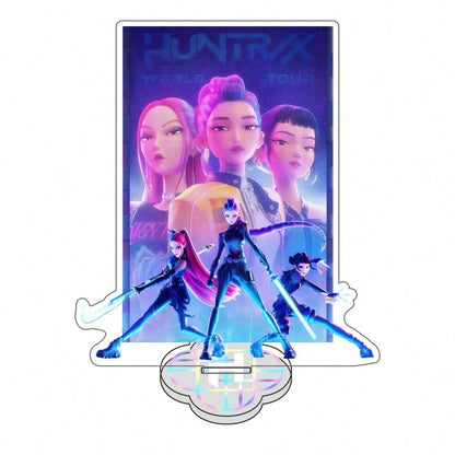 Anime K-pop Hunters Huntress Acrylic Stand – Table Figure Display Decoration, Original Collectible Gift