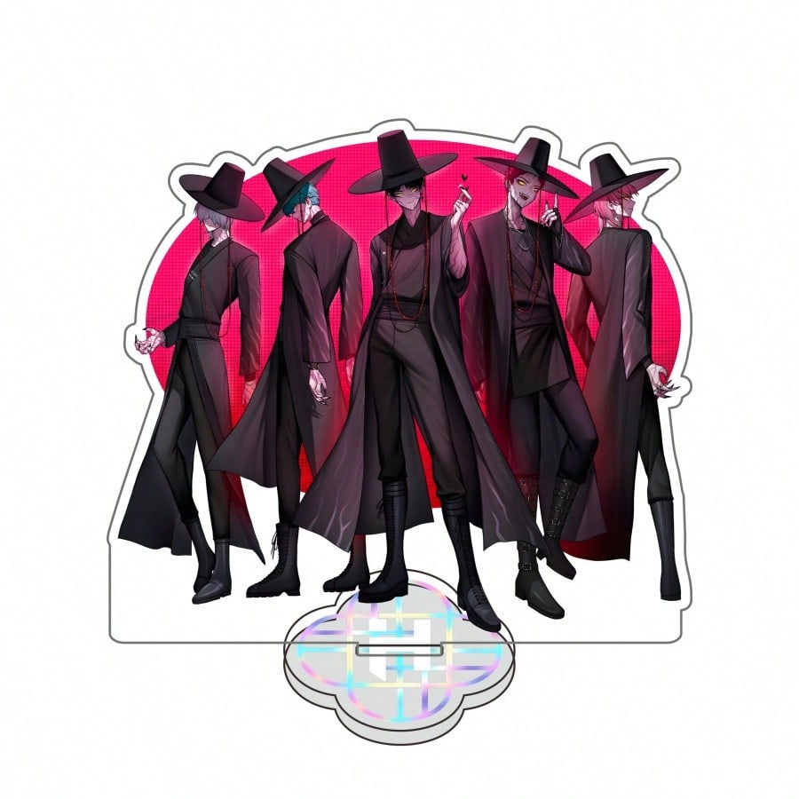 Anime K-pop Hunters Huntress Acrylic Stand – Table Figure Display Decoration, Original Collectible Gift