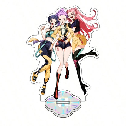 Anime K-pop Hunters Huntress Acrylic Stand – Table Figure Display Decoration, Original Collectible Gift