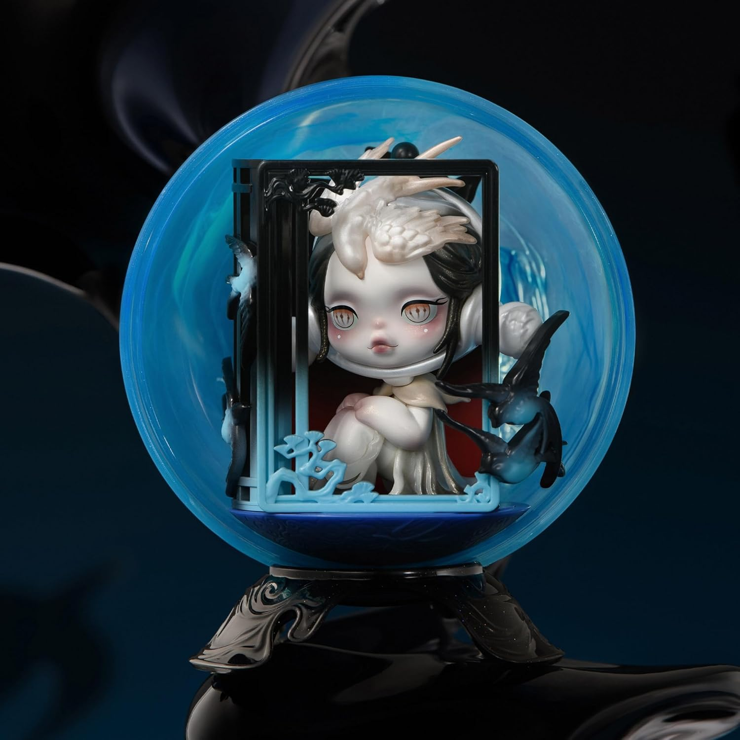 SKULLPANDA the Mirage Series Figures Blind Box Figures, Random Design Mystery Toys for Modern Home Decor, Collectible Toy Set for Desk Accessories, Whole Set