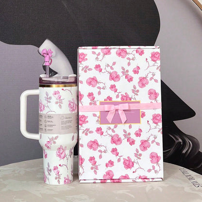 40oz Vacuum Insulated Tumbler Stainless Steel Insulated Water Bottle Vacuum Thermal Flask For Women Men For Cold Hot Cup