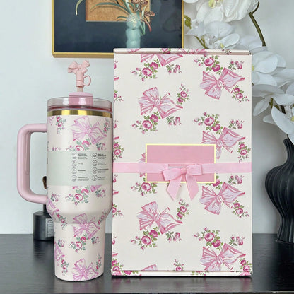 40oz Vacuum Insulated Tumbler Stainless Steel Insulated Water Bottle Vacuum Thermal Flask For Women Men For Cold Hot Cup