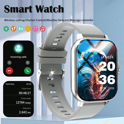 MixtataDi Smart Watch – Multifunctional Sports Smartwatch with Wireless Calls, Music & Notifications (Android/iOS)