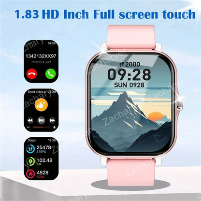 MixtataDi Smart Watch – Multifunctional Sports Smartwatch with Wireless Calls, Music & Notifications (Android/iOS)