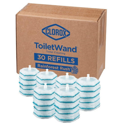 Toiletwand Disinfecting Refills, Disposable Wand Heads, 20/30 Count (Package May Vary)