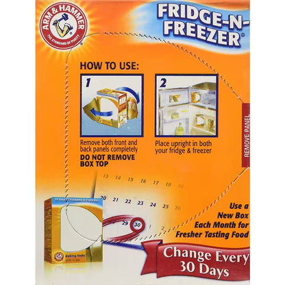 16 Oz. Reach-In Fridge-N-Freezer Baking Soda Odor Absorber (12-Pack)