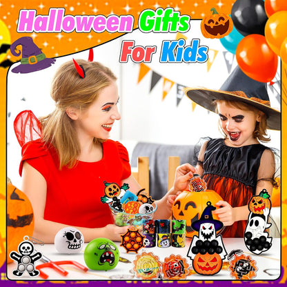 530 PCS Halloween Party Favors for Kids, Halloween Toys Bulk for Goodie Bags Fillers, Non-Candy Treats, Classroom Prizes, Halloween Gifts for Boys Girls