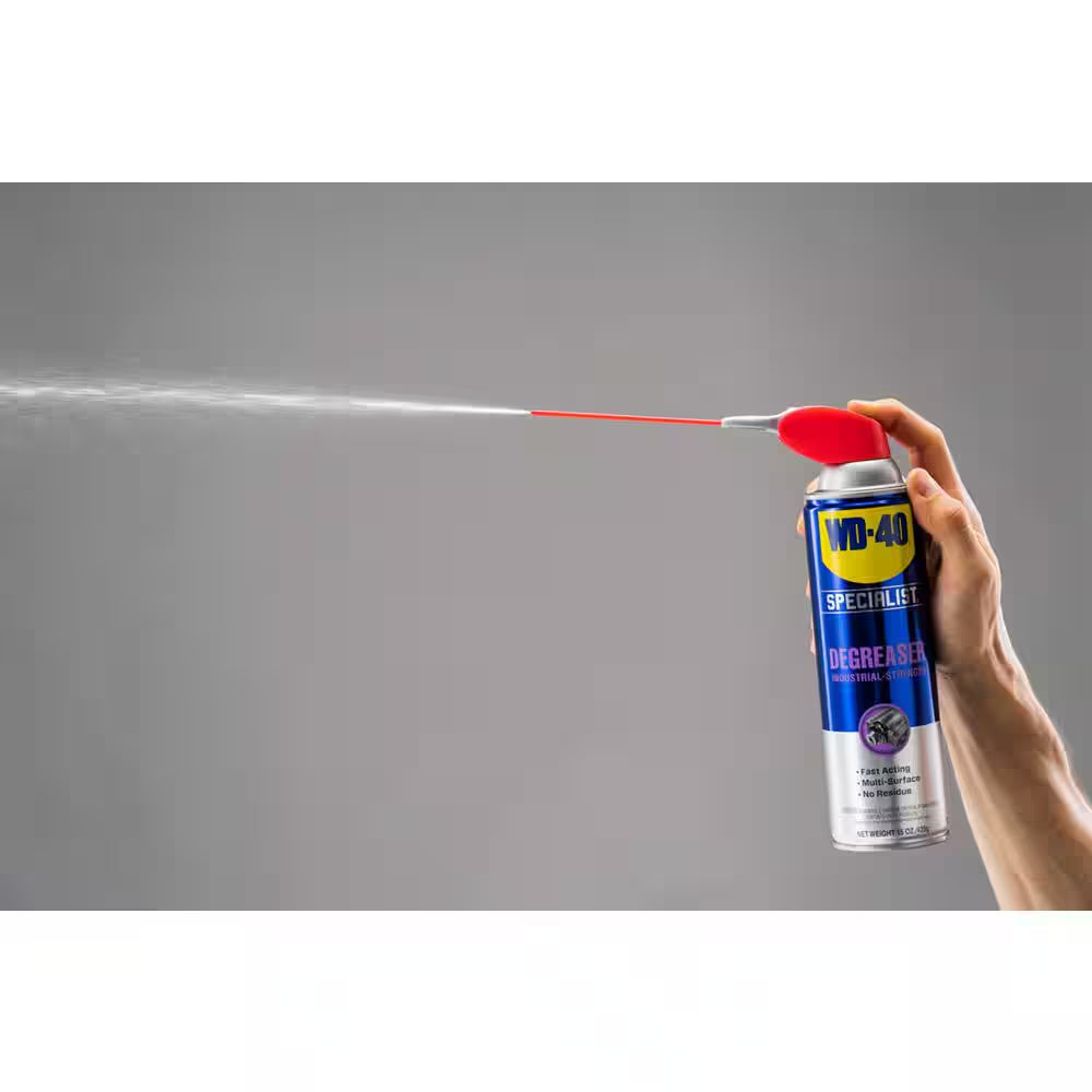 15 Oz. Degreaser, Industrial-Strength Fast Acting Formula with Smart Straw (2-Pack)