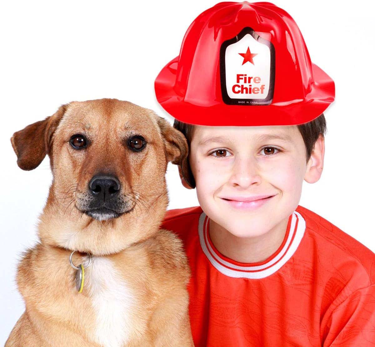 12 Pack Firefighter Children'S Helmet Party Supplies for Kid'S Costume Accessory