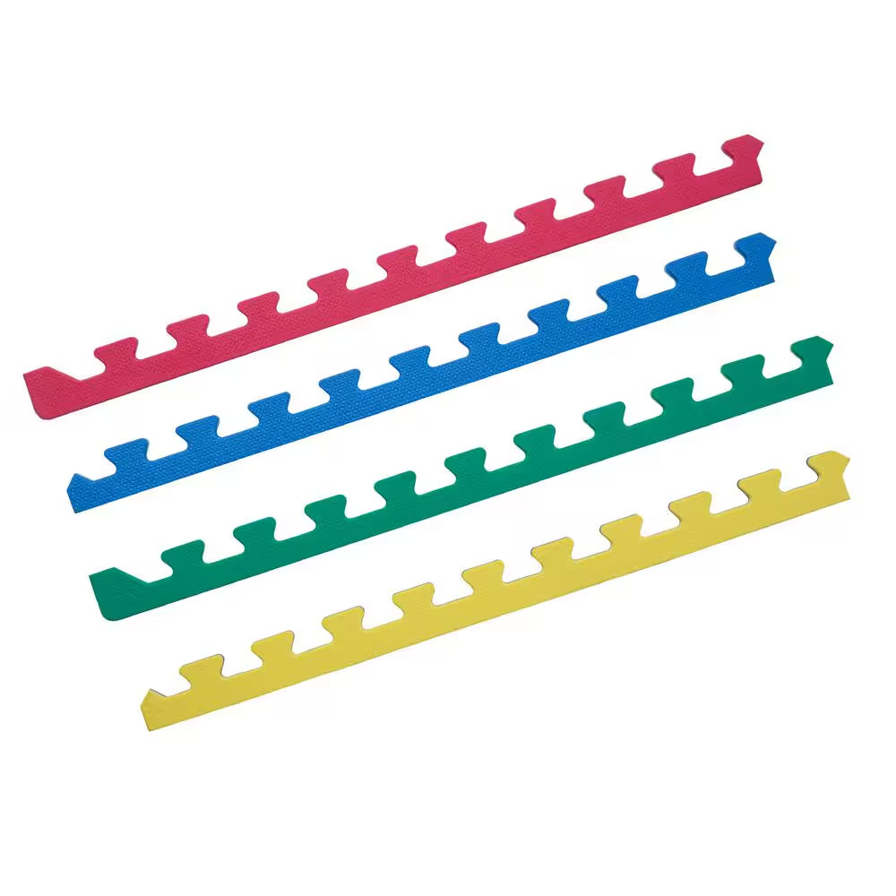 Primary Pastel 24 In. W X 24 In. L X 0.5 In. Thick Foam Exercise\Gym Flooring Tiles (4 Tiles\Case) (16 S. Ft.)