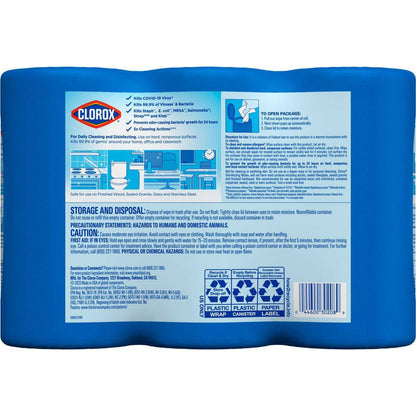 75-Count Crisp Lemon and Fresh Scent Bleach Free Disinfecting Cleaning Wipes (6-Pack)