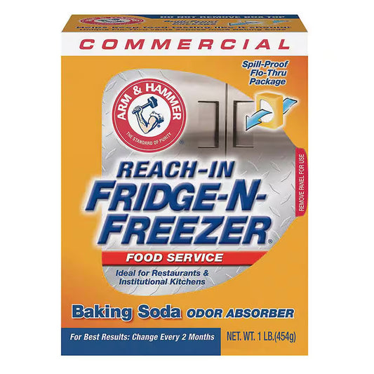 16 Oz. Reach-In Fridge-N-Freezer Baking Soda Odor Absorber (12-Pack)