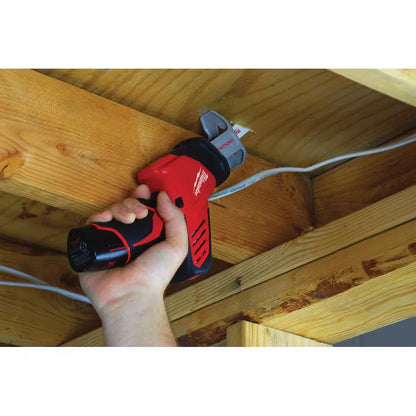 M12 12V Lithium-Ion Cordless Drill Driver/Impact Driver Combo Kit (2-Tool) with M12 HACKZALL Reciprocating Saw