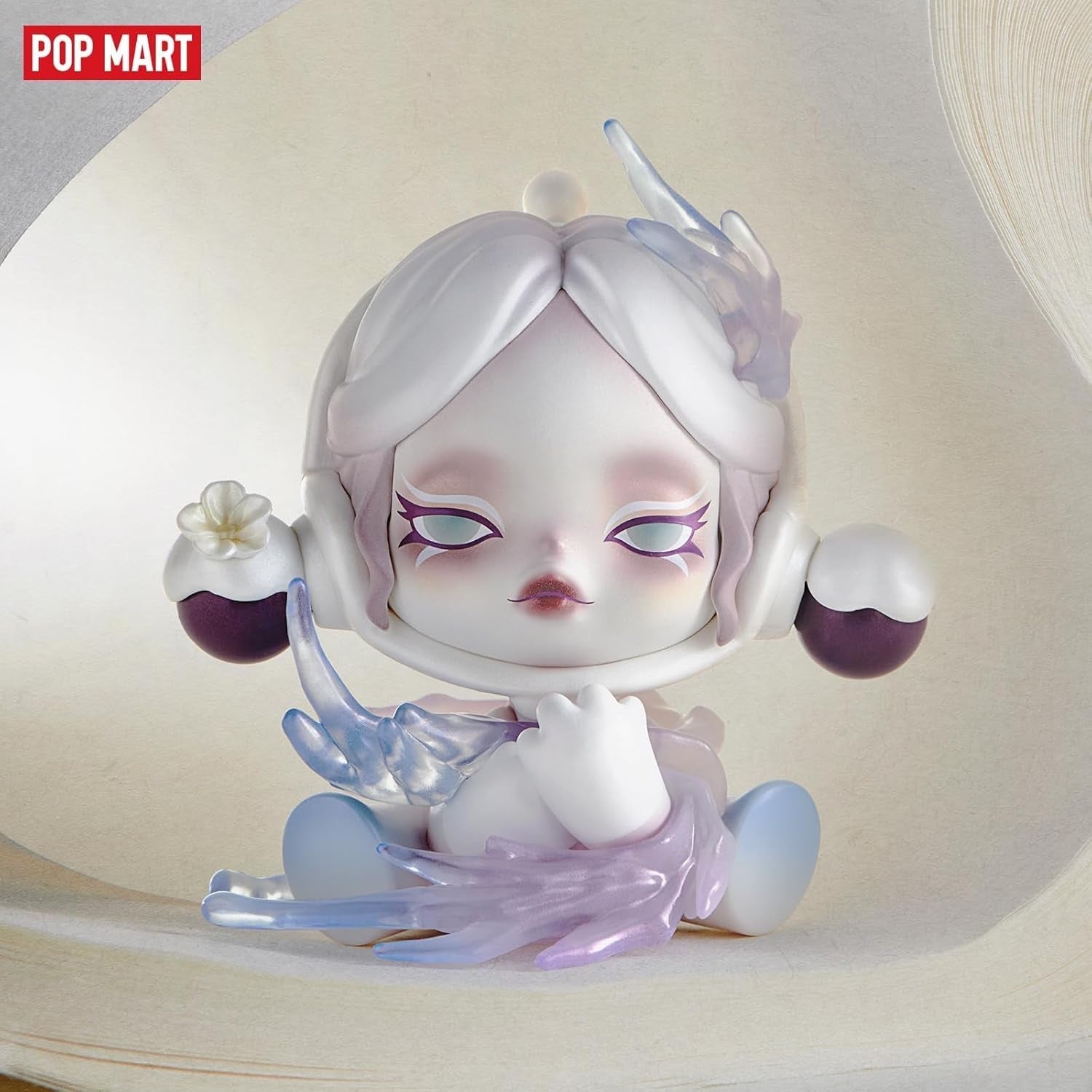 SKULLPANDA the Ink Plum Blossom Series Figures, SKULLPANDA Blind Box Figures, Random Design Action Figures Collectible Toys Home Decorations, Holiday Birthday Gifts, Single Box