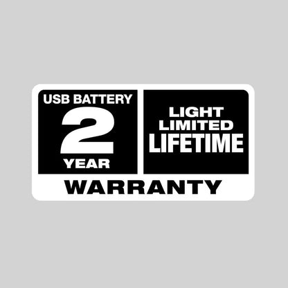 500 Lumens LED Pivoting REDLITHIUM USB Flashlight & 500 Lumens LED Pivoting REDLITHIUM USB Flashlight (2-Pack)