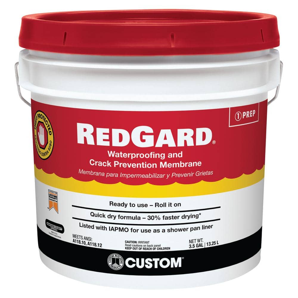 Redgard 3-1/2 Gal. Waterproofing and Crack Prevention Membrane