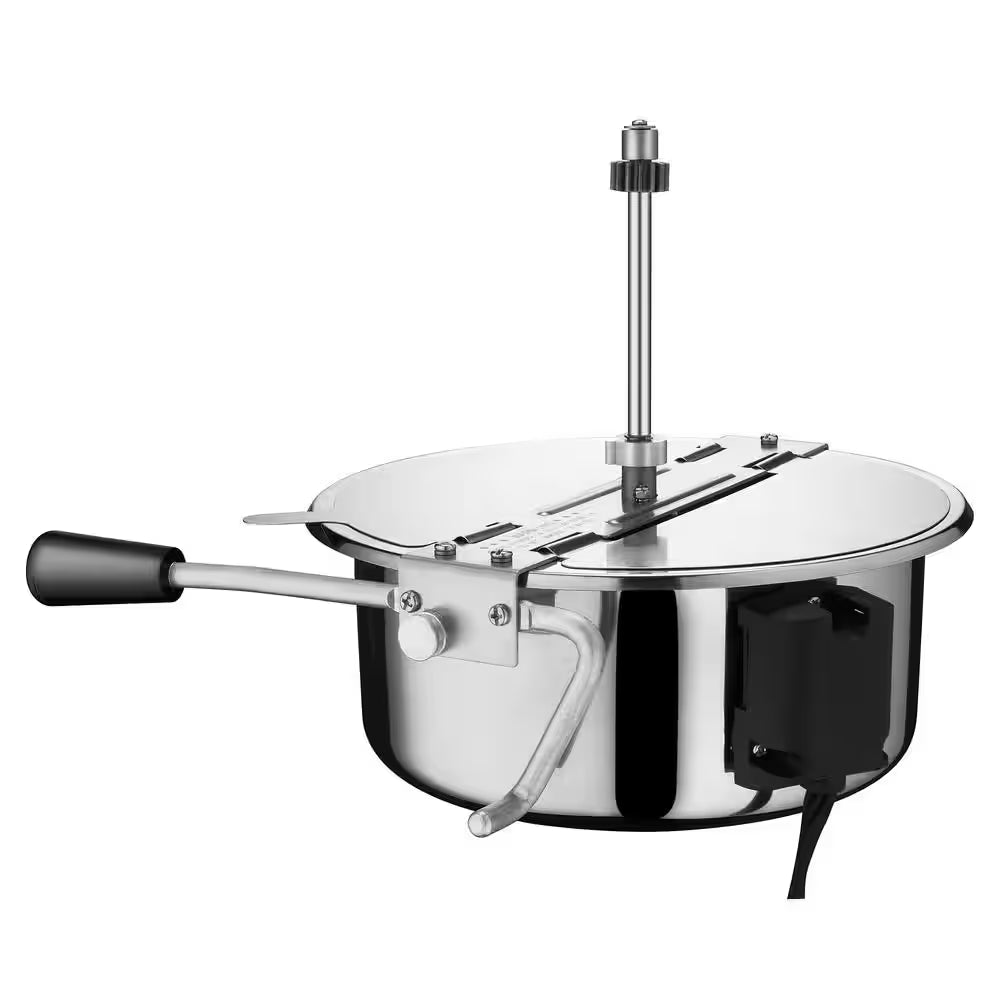 Hot and Fresh 8 Oz. Black Countertop Popcorn Machine