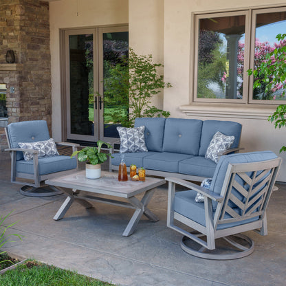 Harrington 4-Piece Outdoor Patio Seating Set