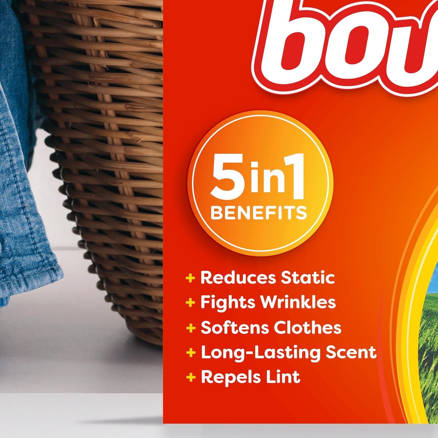 Dryer Sheets, Outdoor Fresh, 480 Count Laundry Fabric Softener Sheets with Static Control and Wrinkle Fighters. (2 Packs of 240)