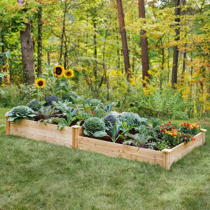 4 Ft. X 8 Ft. X 10.5 In. Original Cedar Raised Garden Bed