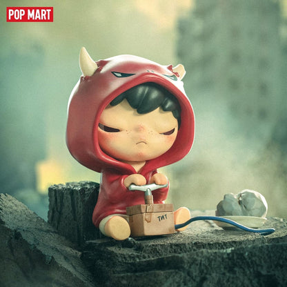 Hirono Mime Series Figures, 12Pcs Hirono Blind Box Figures, Random Design Action Figures Collectible Toys Home Decorations, Holiday Birthday Gifts for Girls and Boys, Whoel Set