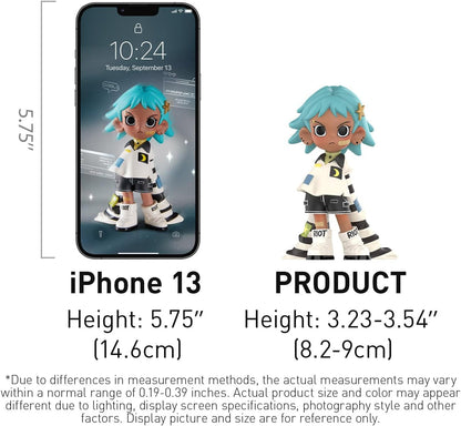 Lil Peach Riot Loading Series Figures, 12Pcs Blind Box Figures, Random Design Action Figures Collectible Toys Home Decorations, Holiday Birthday Gifts, Whole Set