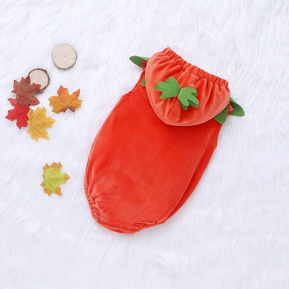 Cute Baby Halloween Pumpkin Costume, Toddler & Infant Unisex-Kids Costume for Boys & Girls