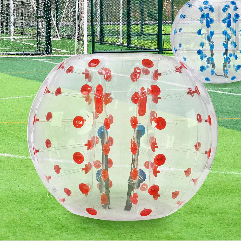 Inflatable Bumper Balls 2-Pack 5 Ft. /1.5M Body Sumo Zorb Balls Teen and Adult 0.8 Mm Thick PVC