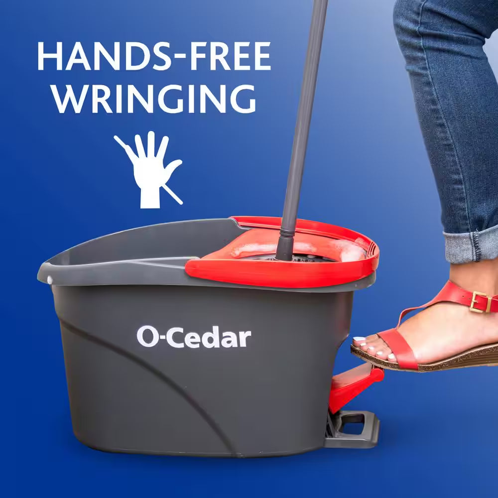 Easywring Microfiber Spin Mop with Bucket System