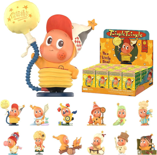 Twinkle Twinkle Be a Little Star Series Figures, Blind Box Figures, Random Design Action Figures Collectible Toys Home Decorations, Holiday Birthday Gifts for Girls and Boys, Whole Set