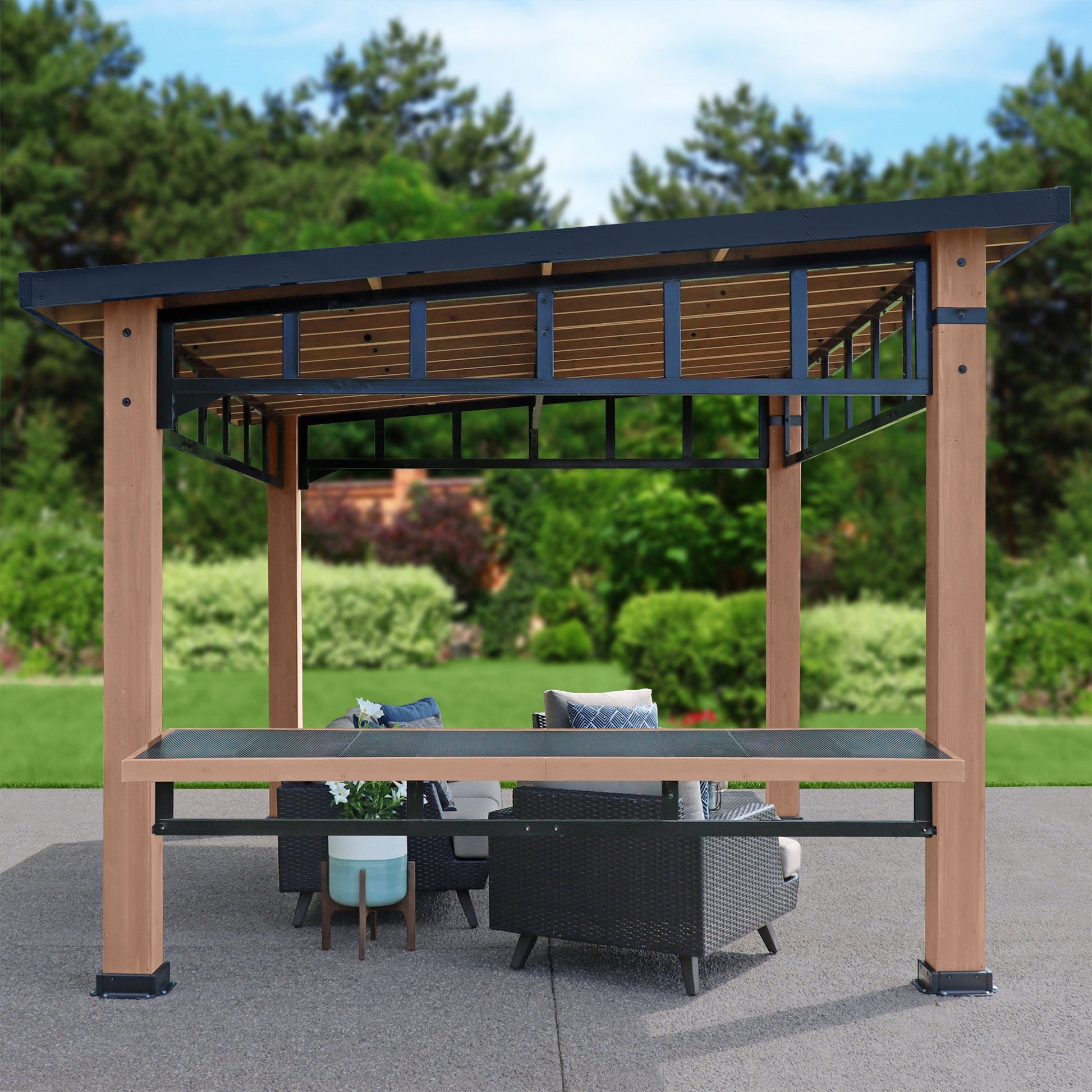 12 Ft. Contemporary Gazebo Counter