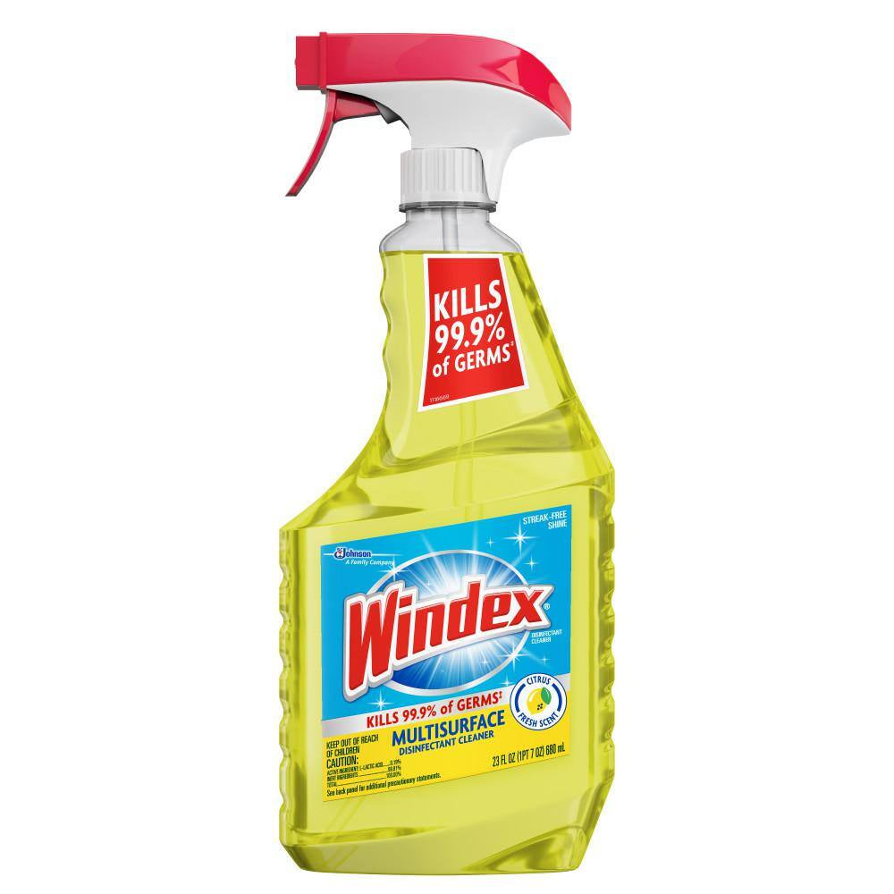 23 Fl. Oz. Multi-Surface Disinfectant Glass Cleaner (4-Pack)