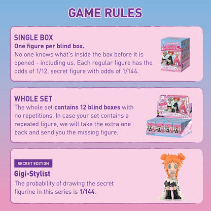 Lil Peach Riot Loading Series Figures, 12Pcs Blind Box Figures, Random Design Action Figures Collectible Toys Home Decorations, Holiday Birthday Gifts, Whole Set