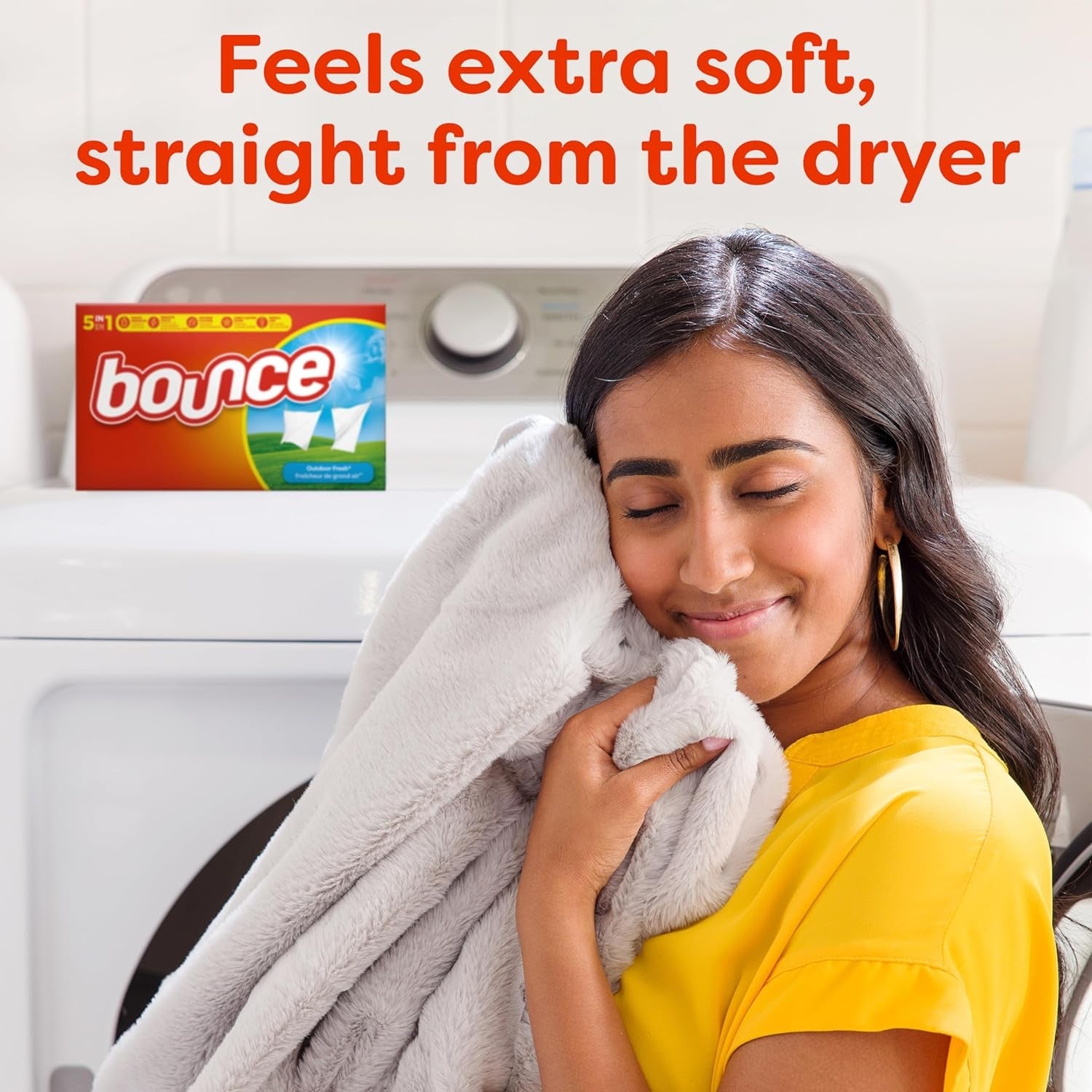 Dryer Sheets, Outdoor Fresh, 480 Count Laundry Fabric Softener Sheets with Static Control and Wrinkle Fighters. (2 Packs of 240)