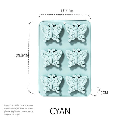 Butterfly Fondant Cake Decorating Tools Handmade Chocolate Bakeware Dessert Decoration Cookie Bee Cake Mold Kitchen Accessories