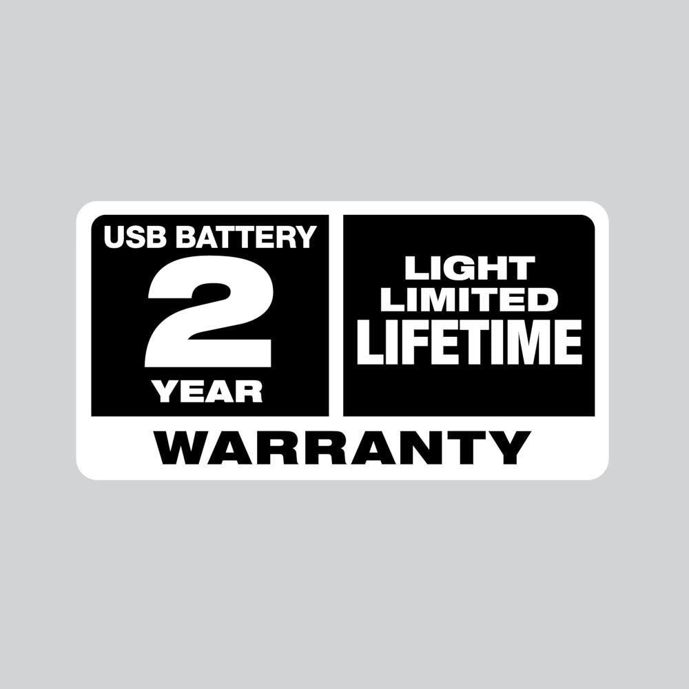 500 Lumens LED Pivoting REDLITHIUM USB Flashlight & 500 Lumens LED Pivoting REDLITHIUM USB Flashlight (2-Pack)