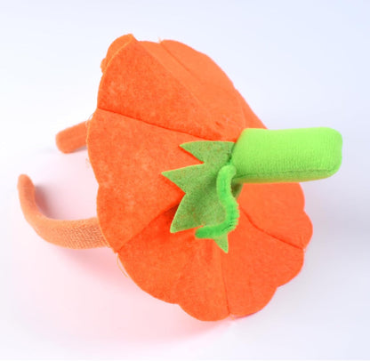 Halloween Pumpkin Headband Pumpkin Hat for Women Adult Kids -Pumpkin Headband Hat Dress up Headband