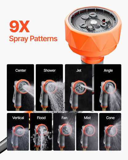 VEVOR Retractable Hose Reel – 85Ft Wall-Mounted Garden Water Hose Reel