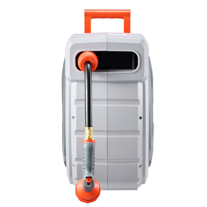 VEVOR Retractable Hose Reel – 85Ft Wall-Mounted Garden Water Hose Reel