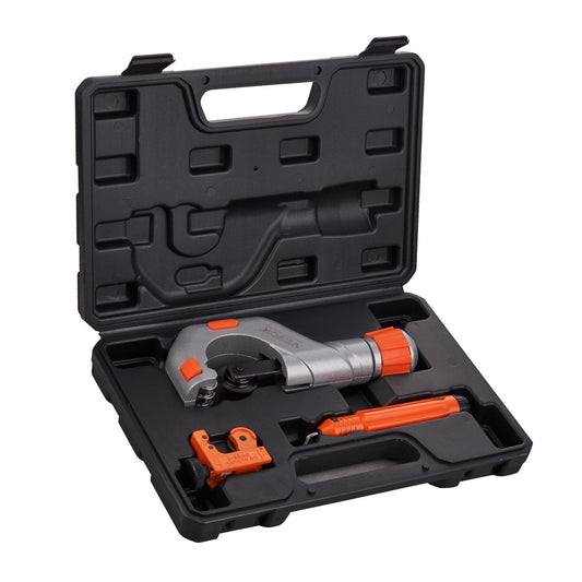 3PCS Tubing Cutter Set – Heavy Duty Pipe Cutter Kit for Copper, Aluminum, Stainless Steel & Plastic Pipes